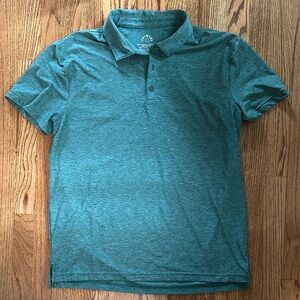 Primary FlexKnit Adult Polo in Spruce